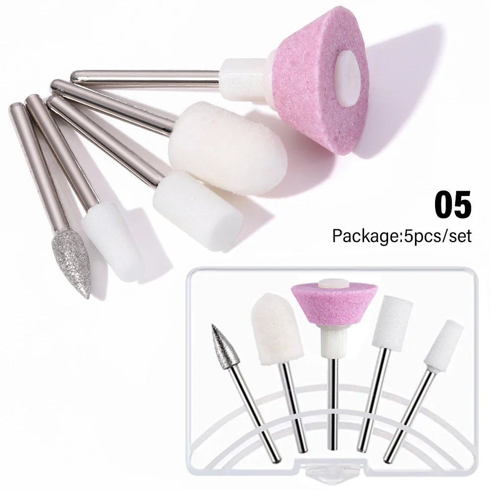 LINMANDA 6 In 1 Electric Nail Drills Kit Remove Polisher Manicure Portable Nail File Nail Drill Equipment Pen Tools Machine