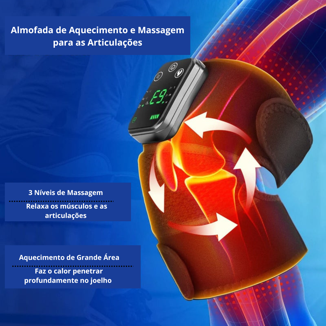 Massajador Térmico 3 em 1 Alívio+