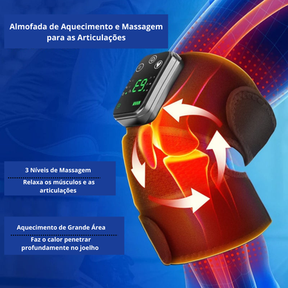 Massajador Térmico 3 em 1 Alívio+