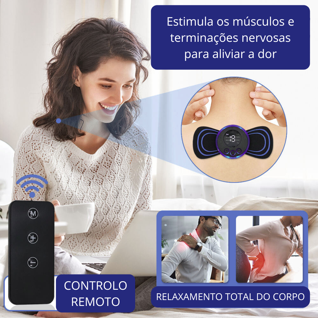 MiniCervix — O Massajador Portátil que Alivia a Dor Onde Quer que Esteja
