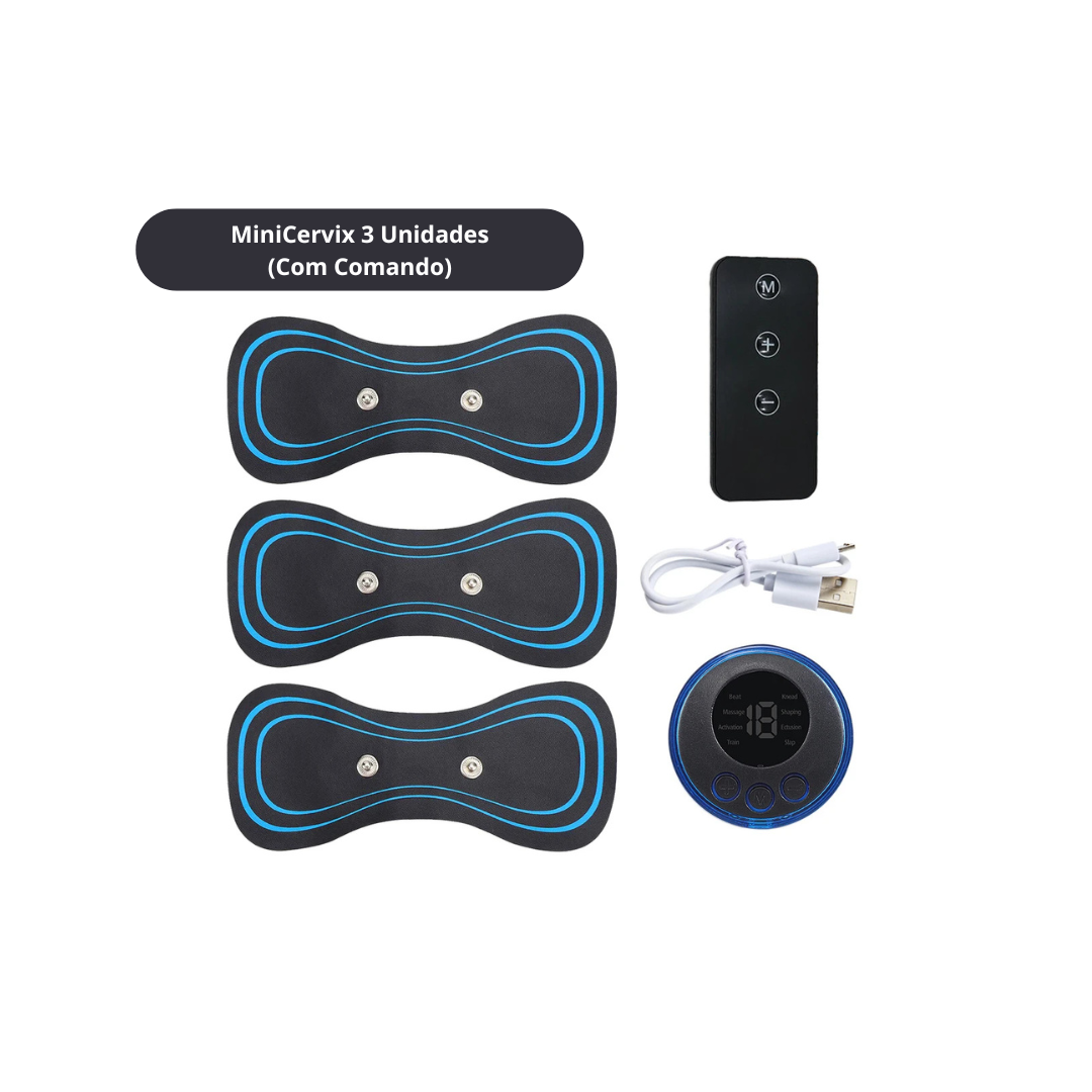 MiniCervix — O Massajador Portátil que Alivia a Dor Onde Quer que Esteja