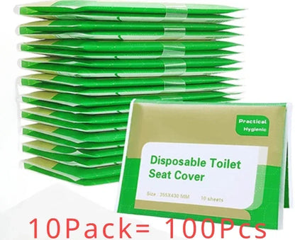 🌿 EcoFlush– Disposable and Biodegradable Toilet Seat Cover