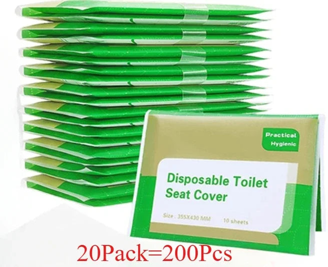 🌿 EcoFlush– Disposable and Biodegradable Toilet Seat Cover