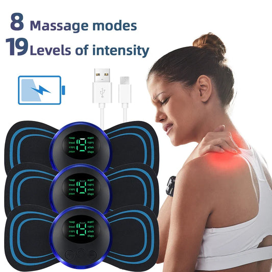 FlexEase Pro – Portable EMS Muscle Relief Massager