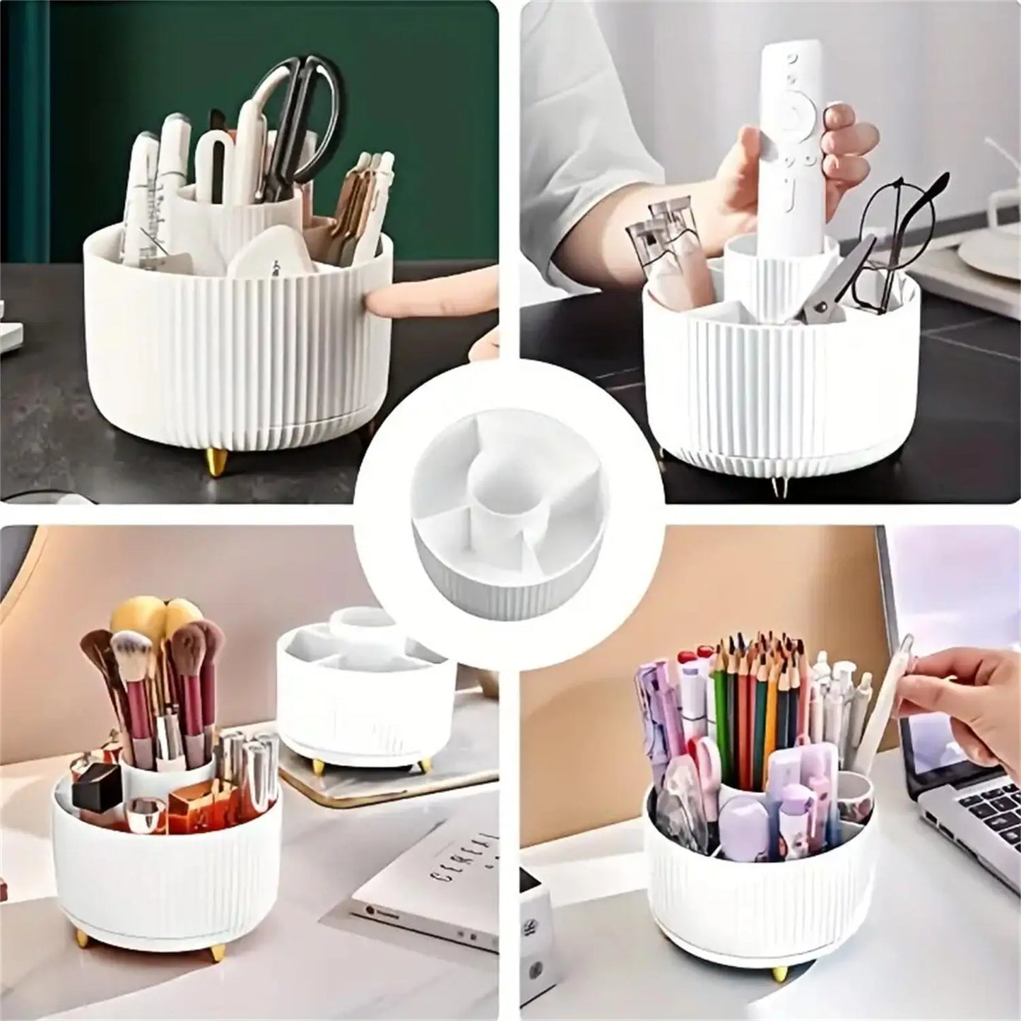 360° Rotating Organizer LuxBeauty – The end of clutter in your routine!