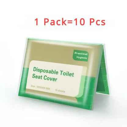 🌿 EcoFlush– Disposable and Biodegradable Toilet Seat Cover