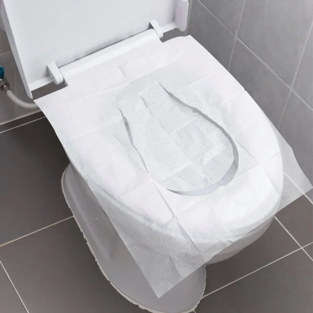 🌿 EcoFlush– Disposable and Biodegradable Toilet Seat Cover